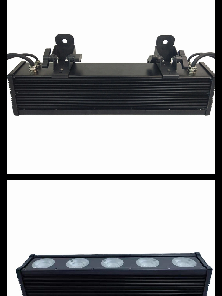 DMX512 COB 5*30W RGB 3in1 Part Wall Wash Stage Light