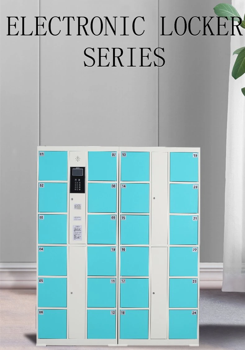 Supermart Electronic Locker Smart Storage Cabinet with Bar Code or Digital Code Cabinet
