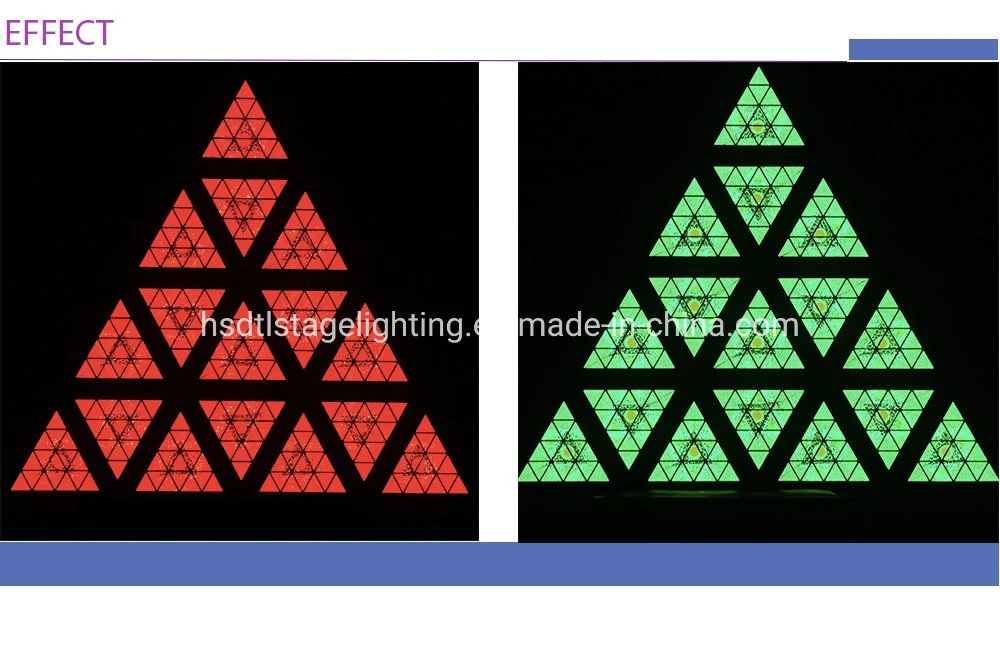 LED Triangle Light 16PCS 30W Stage Light Matrix