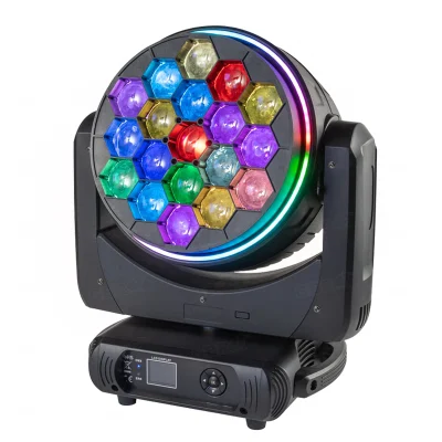 Gbr-Be1940r 19X40W LED B-Eye Zoom Lampe frontale mobile avec effet annulaire