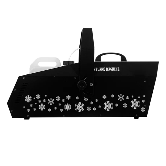 Machine à jet de neige à effet de scène Bubble Snow 1500W avec télécommande DMX