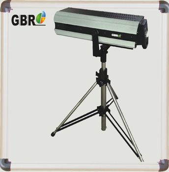 Gbr Utilisation manuelle 350W LED Follow Spot Stage Light 3600K-6000K RGBW Faisceau étroit Sharpy Stage Spot Light