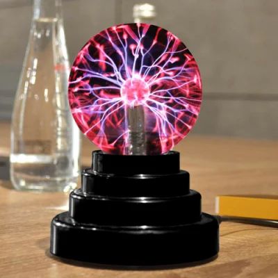 Lampe à lave Light Touch Sensitive Electric USB Battery Magic Plasma Static Ball