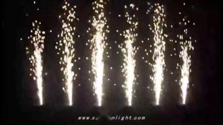 lumières de mariage d'effet spécial de machine de feux d'artifice de l'étincelle froide en aluminium 600W