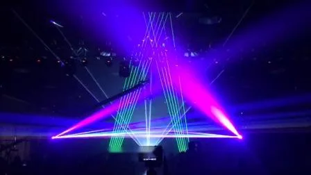 Projecteurs de spectacle de lumière laser Clubmax 15W 20W 30W 40W IP65 Lumière laser d'animation extérieure étanche