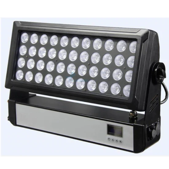 60X10W LED Wall Washer IP65 LED City Color Outdoor Hotel Wall Washer Étanche LED Building Wash Lights